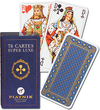 78 Cartes Super Luxe De Luxe, Piatnik 1948